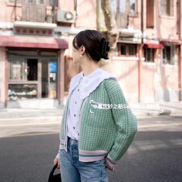 BNWT Sandro Cardigan XS - Picture 3 of 10